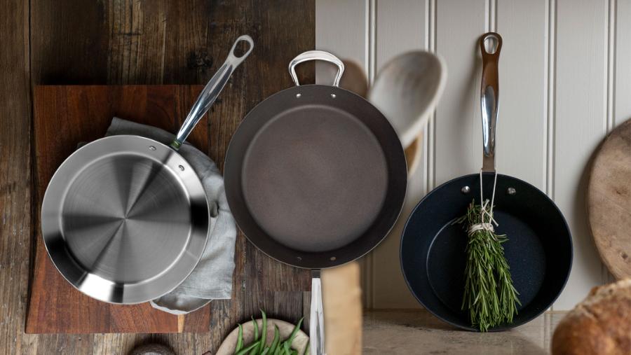 Sådan vælger du den rigtige stegepande