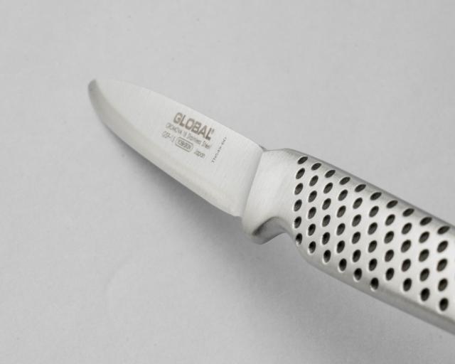 Skrællekniv 8 cm smedet