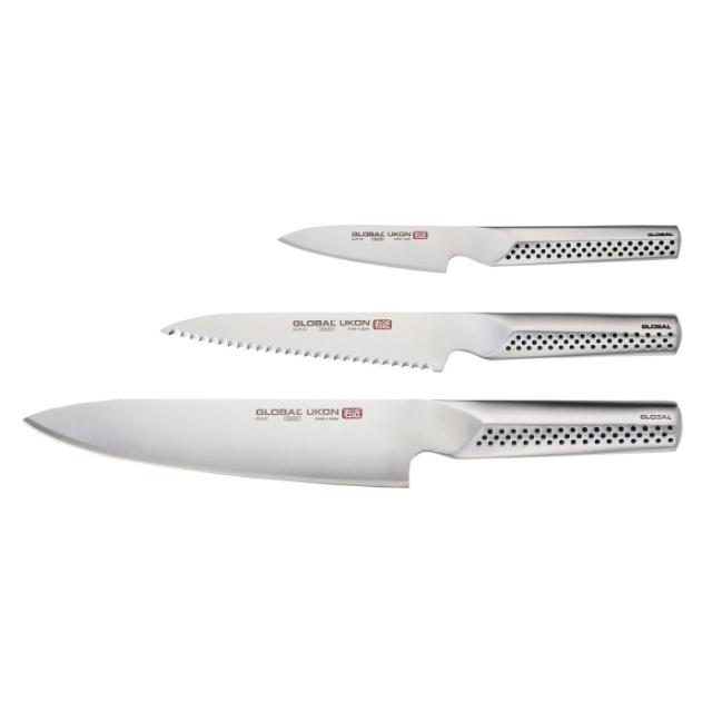 Knivsæt i 3 dele GU-01, GUS-22 & GUF-30