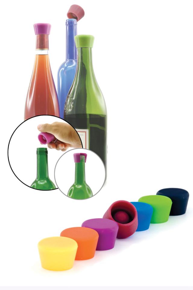 Silicone Wine stopper 2-pak