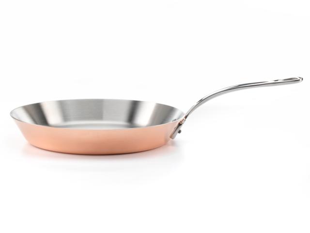 Stegepande i kobber 26 cm